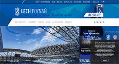 Desktop Screenshot of ligatyperow.lechpoznan.pl